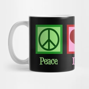 Peace Love Karate Mug